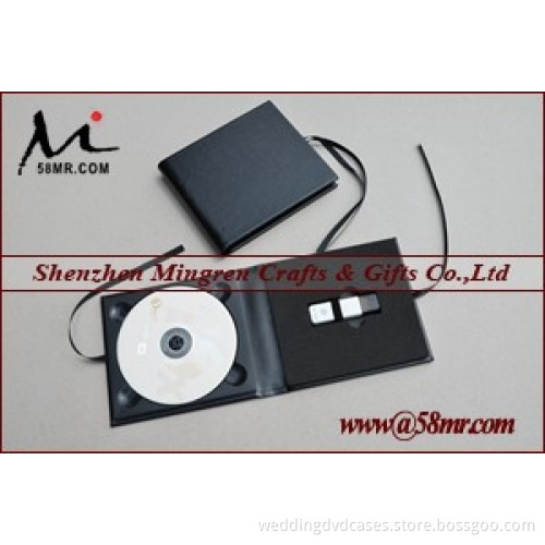 Wedding CD DVD USB Case Cover Folio Box Holder Album Leather